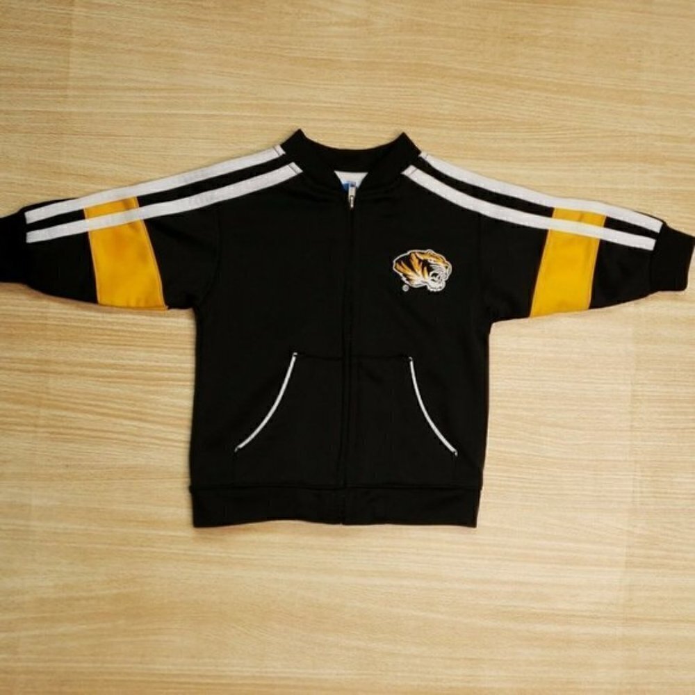 NCAA University Of Missouri Baby Zip Up Jacket 3-6